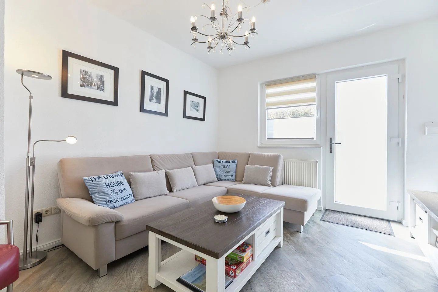 Haus Nordstrand - Ferienwohnung 5 Borkum - Wohnzimmer