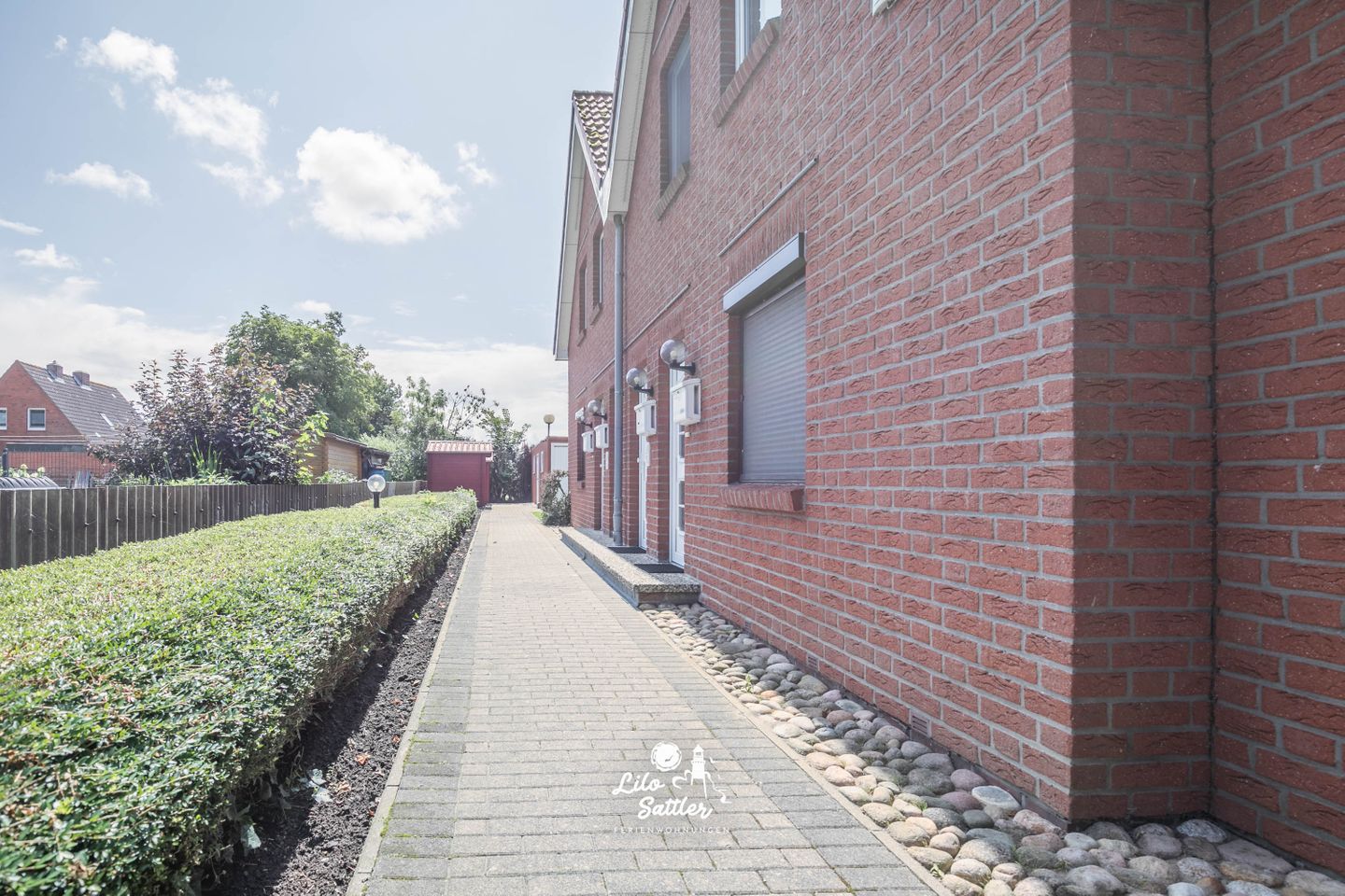 Wohnung Flora, Hausansciht