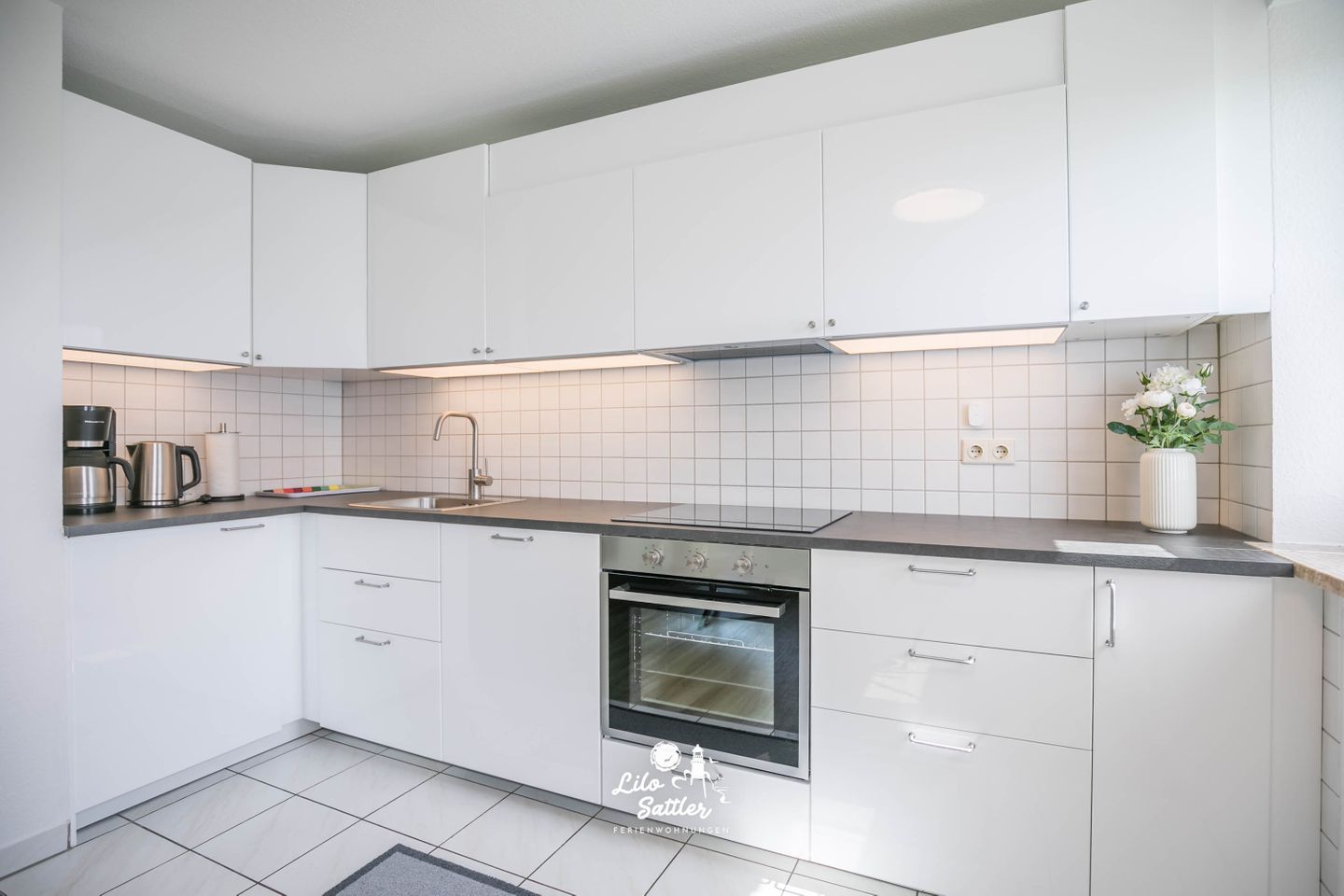 Wohnung Flora, Küchenzeile