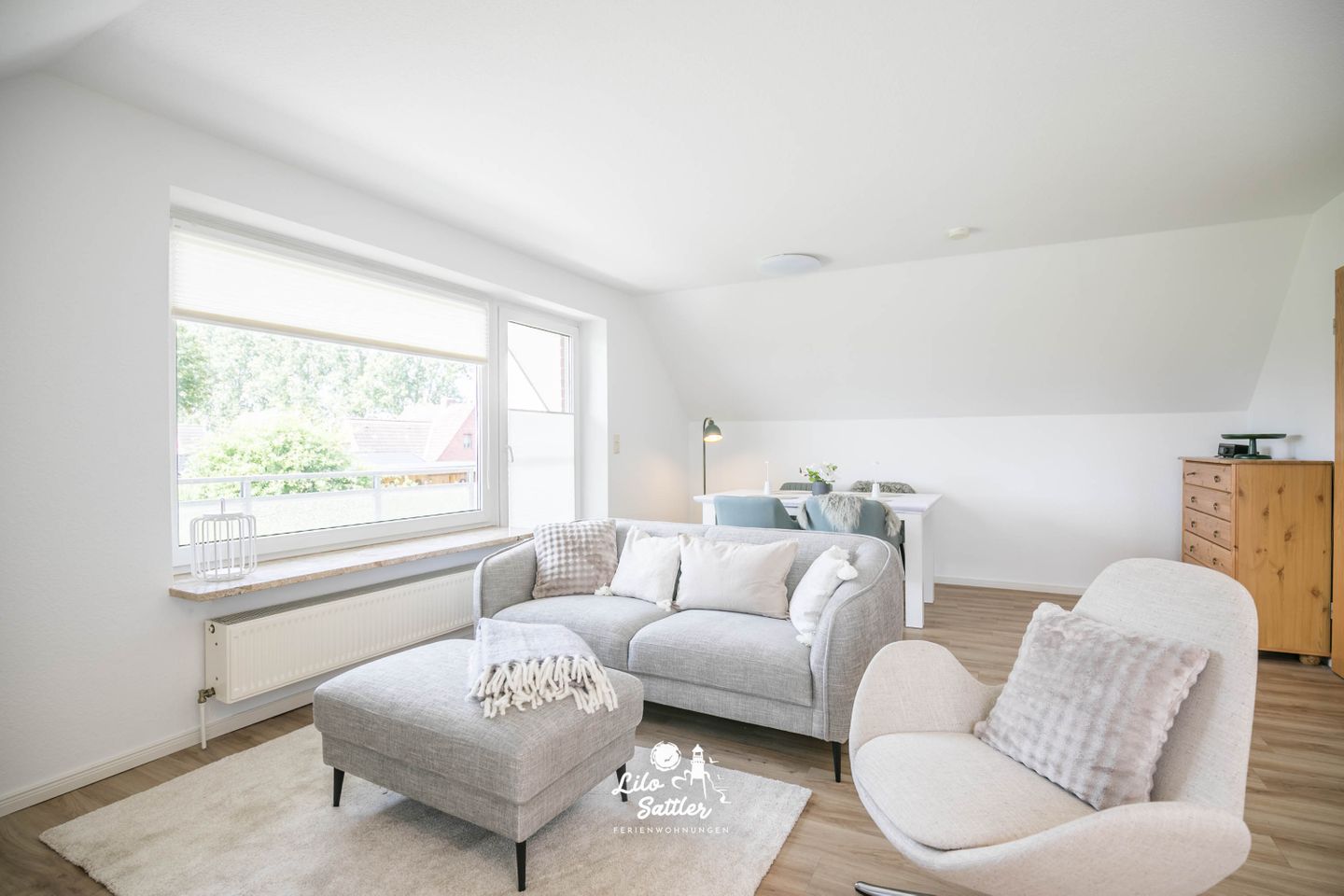 Wohnung Flora, Wohnzimmer