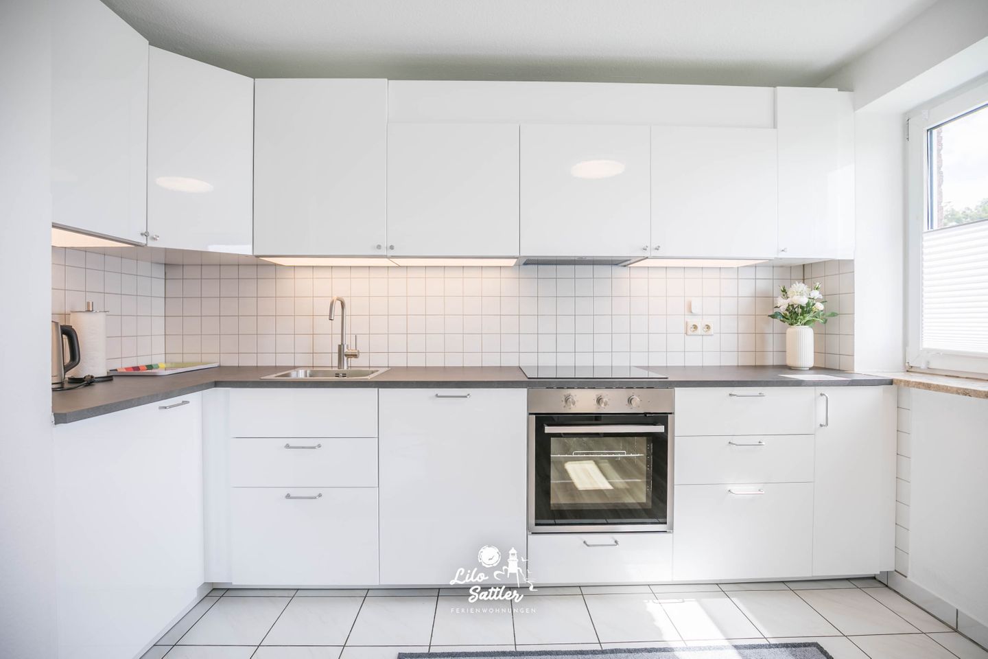 Wohnung Flora, Küchenzeile