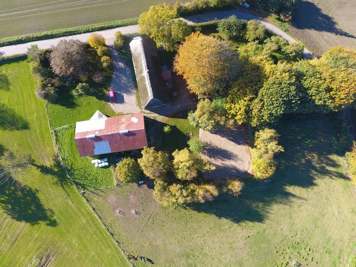 Loft Reethus Koppelkiek Husby - Vogelperspektive