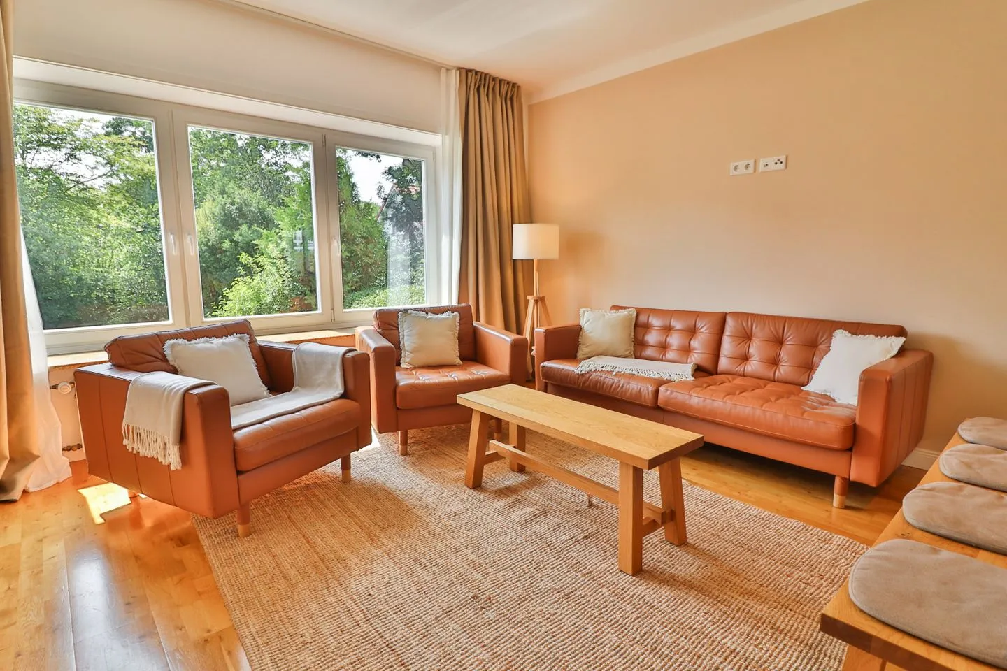 Hus an't Dalben - Hauptdeck Langeoog - Wohnzimmer
