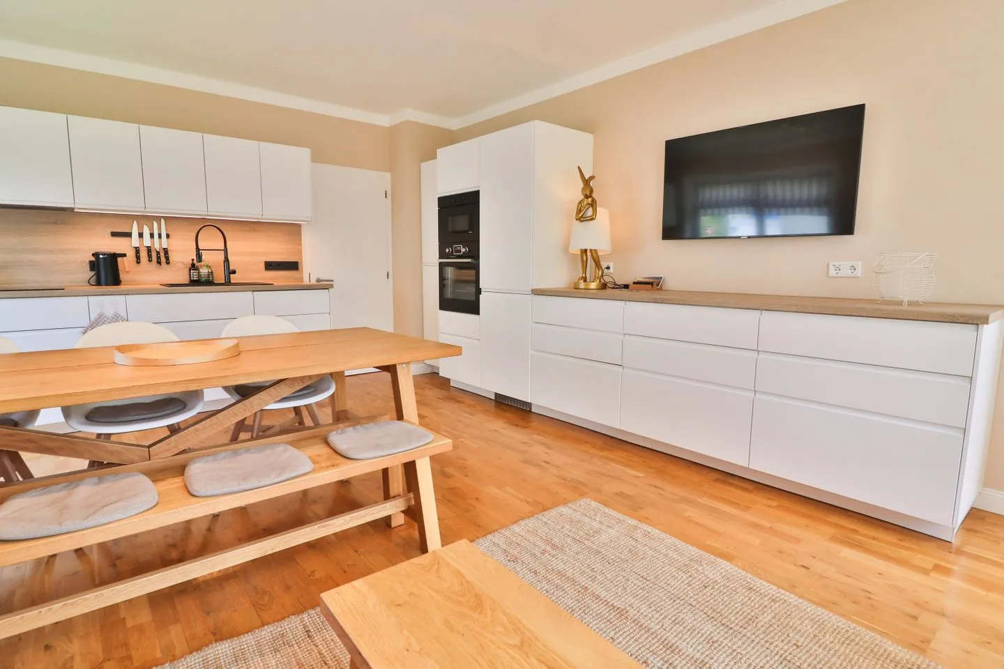 Hus an't Dalben - Hauptdeck Langeoog - Wohnzimmer