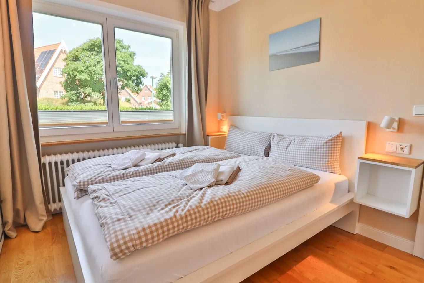 Hus an't Dalben - Hauptdeck Langeoog - Schlafzimmer