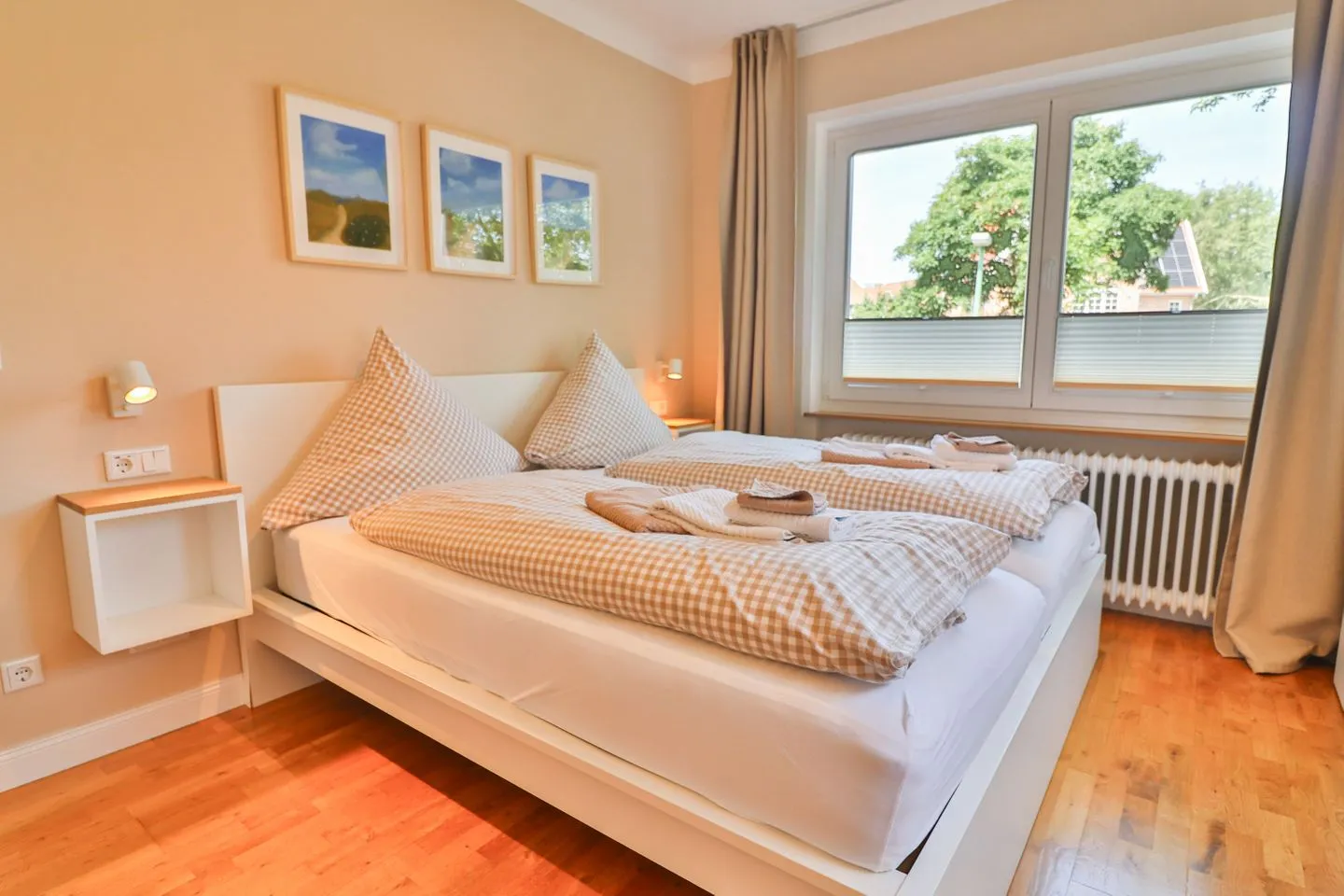 Hus an't Dalben - Hauptdeck Langeoog - Schlafzimmer