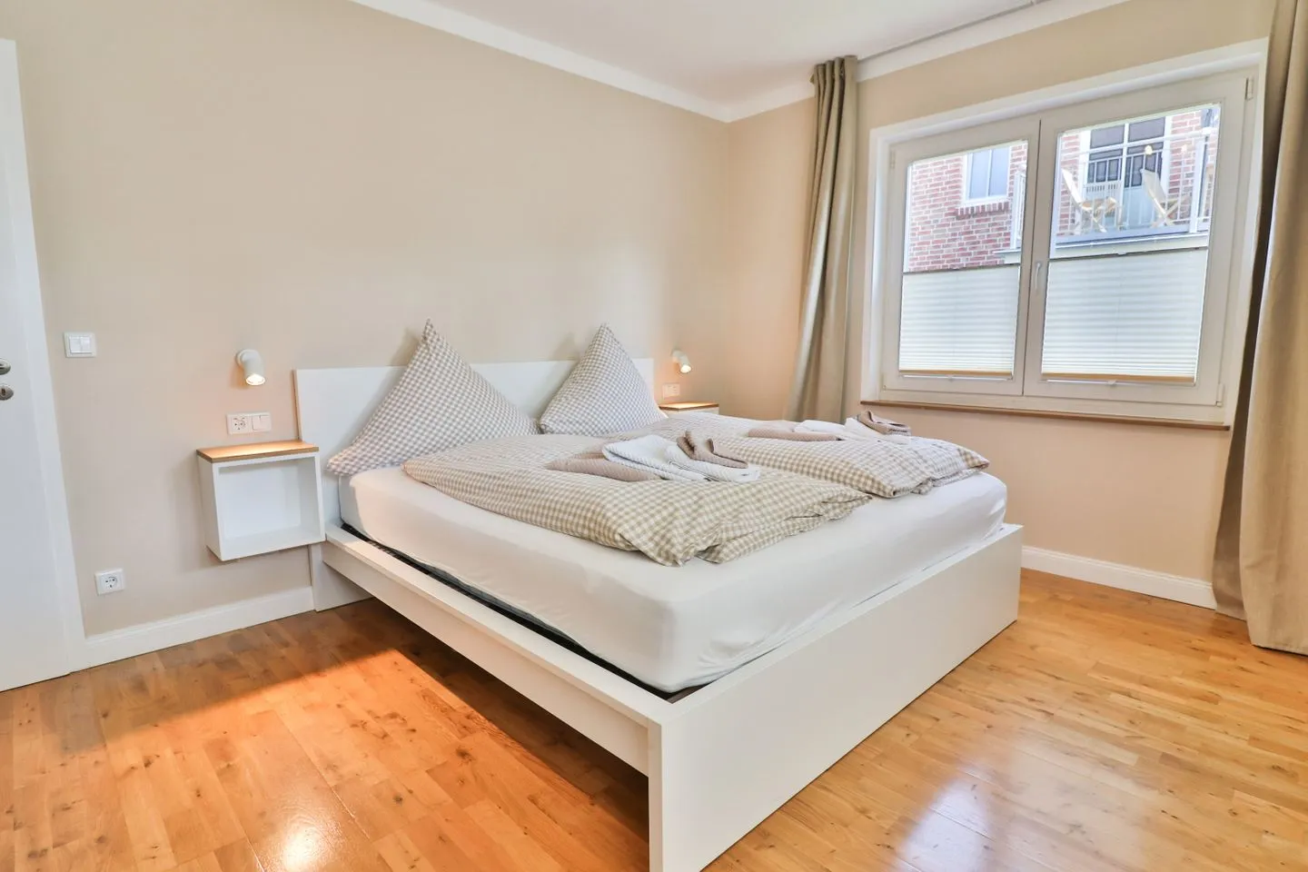 Hus an't Dalben - Hauptdeck Langeoog - Schlafzimmer
