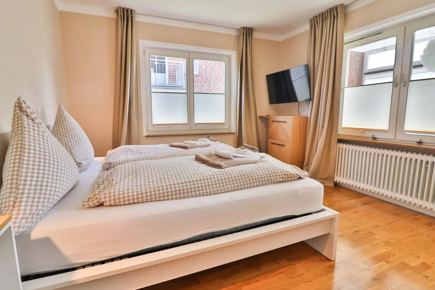 Hus an't Dalben - Hauptdeck Langeoog - Schlafzimmer