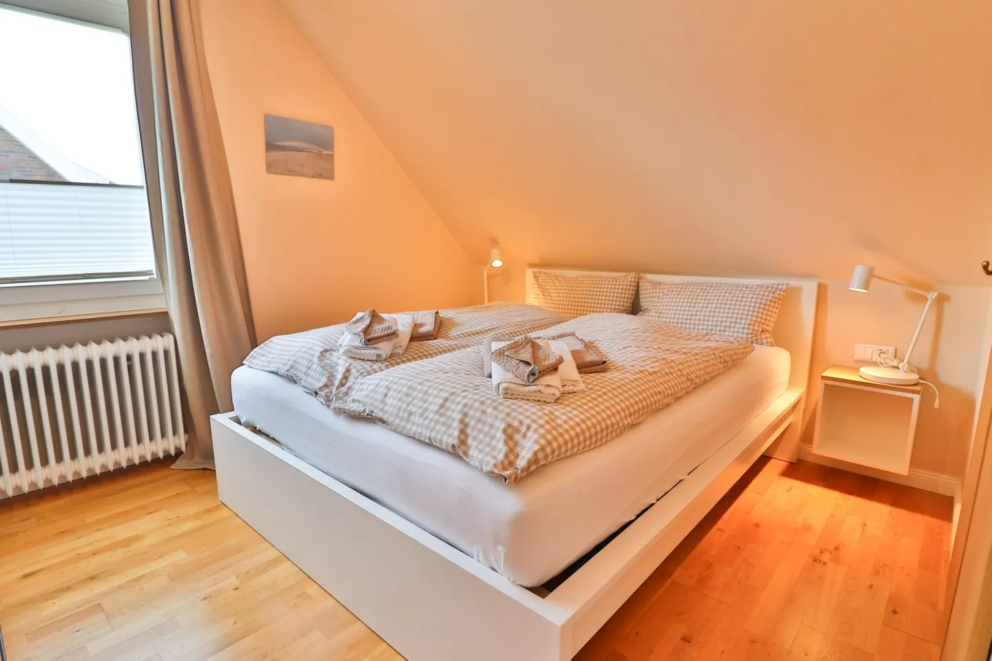 Hus an't Dalben - Zwischendeck Langeoog - Schlafzimmer