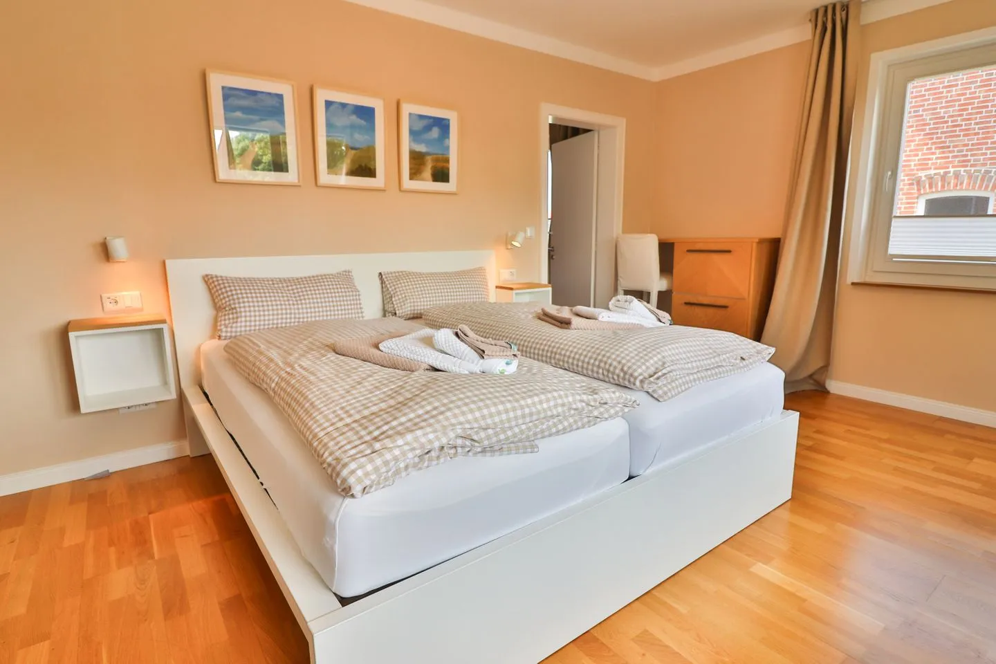 Hus an't Dalben - Zwischendeck Langeoog - Schlafzimmer
