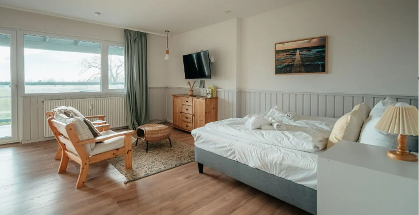 Strandkoje - Landhaus Rettin - Schlafzimmer