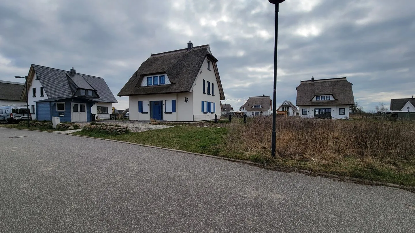 Ferienhaus Heimathafen Dranske - Fassade / Eingang