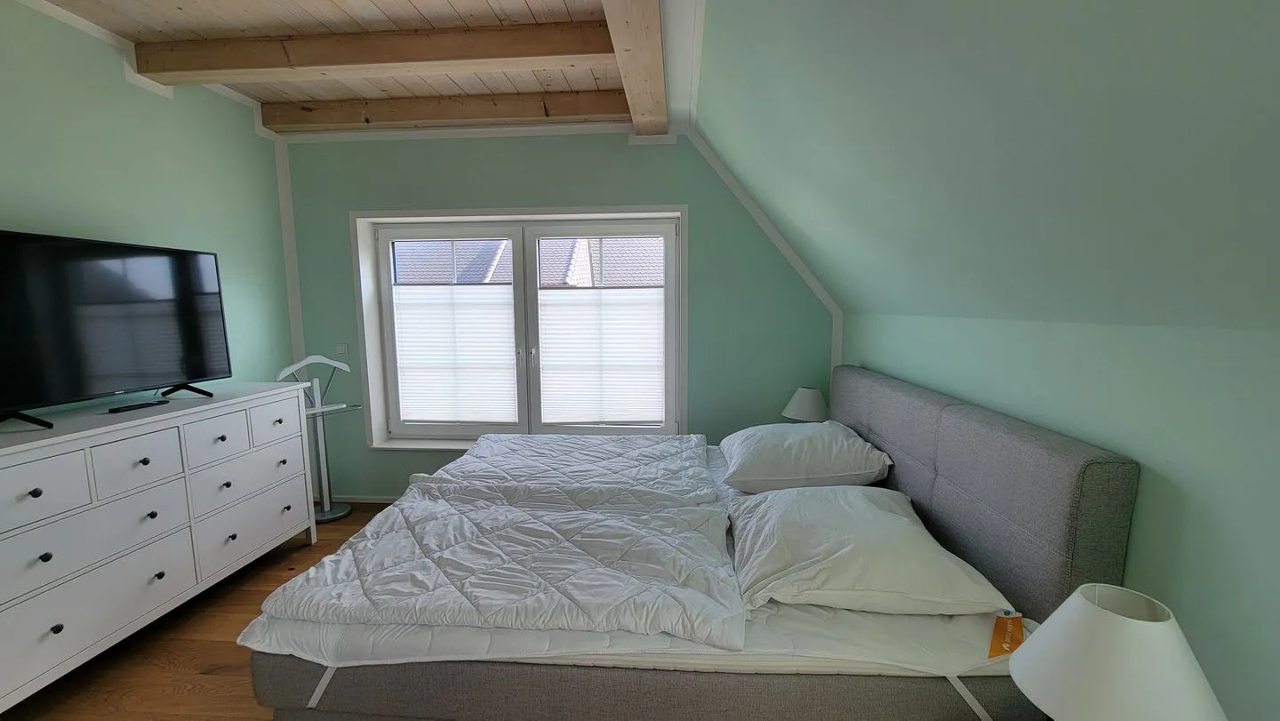 Ferienhaus Heimathafen Dranske - Schlafzimmer