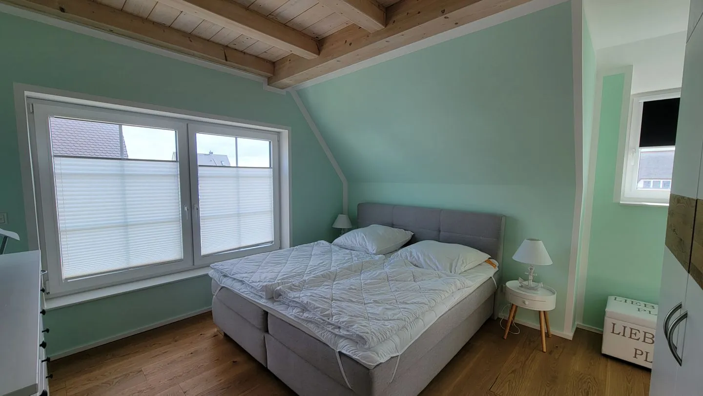 Ferienhaus Heimathafen Dranske - Schlafzimmer
