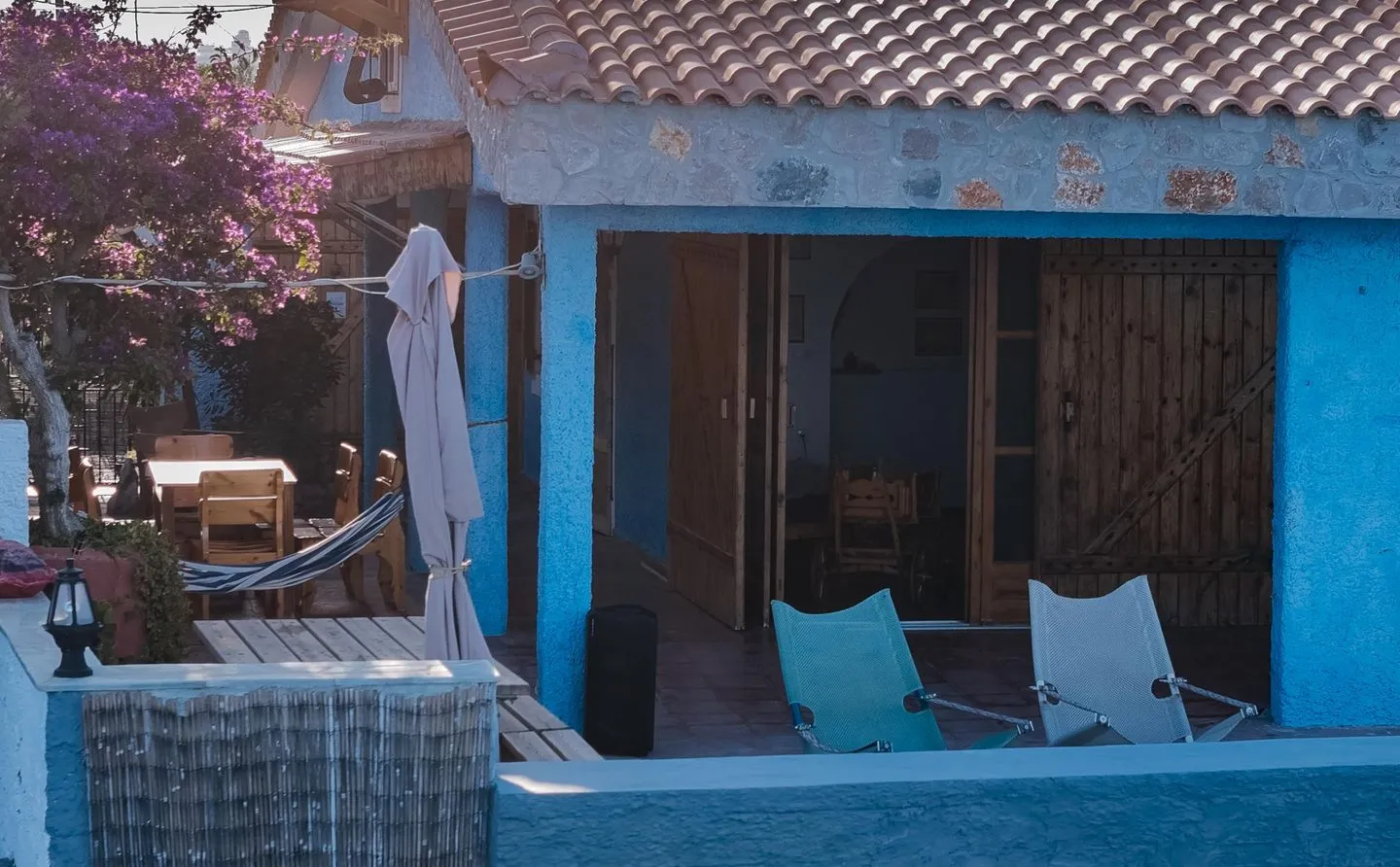 Nanita Beach House Lakkos - Terrasse