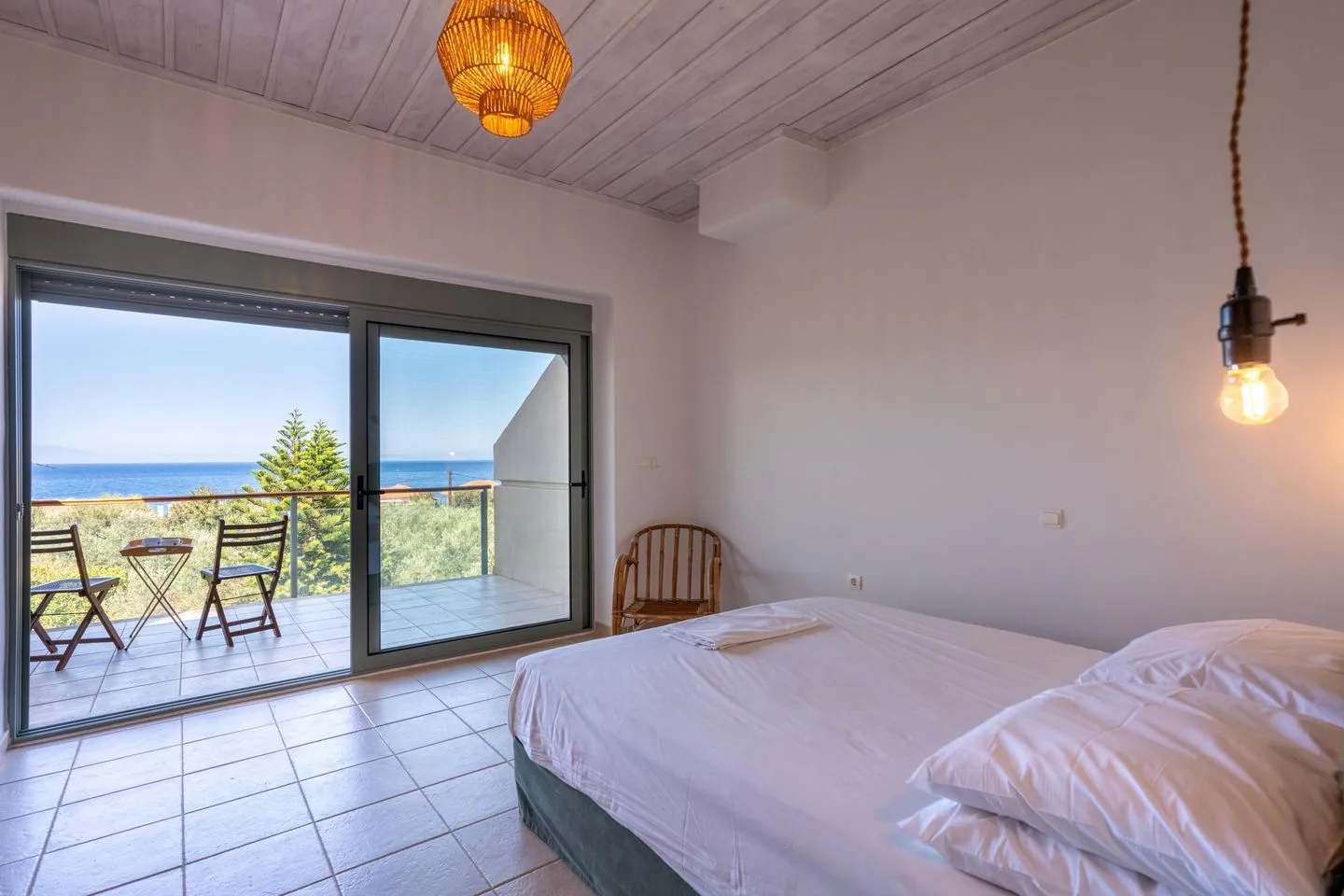 Nanita Stone House Poulithra - Schlafzimmer