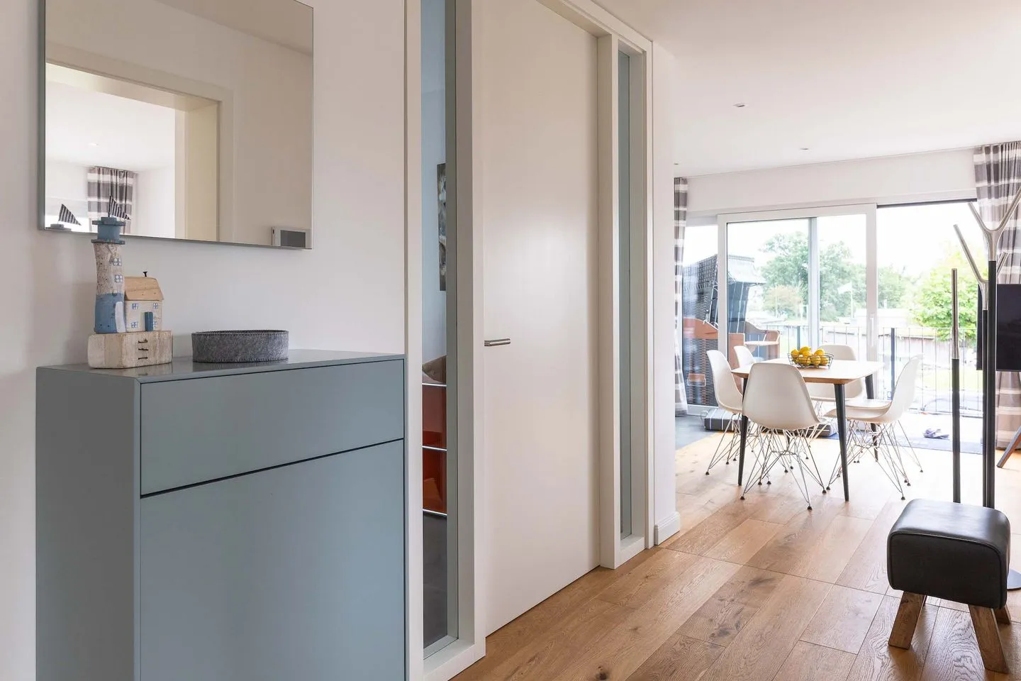 Hafenglück - mit Balkon & außergewöhnlichem Hafenblick - Empfang
