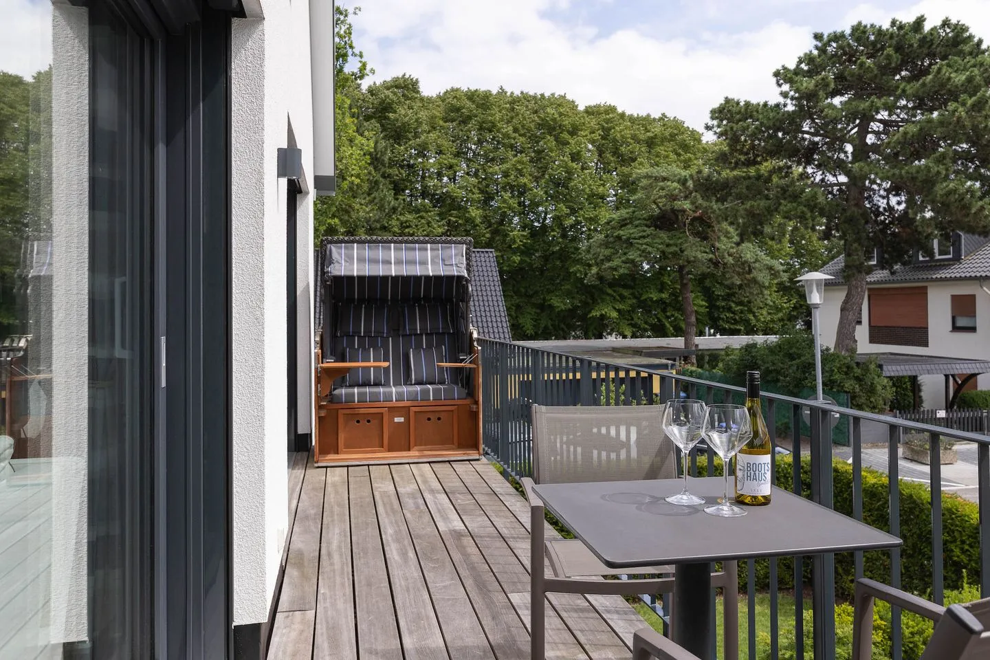 Hafenglück - mit Balkon & außergewöhnlichem Hafenblick - Balkon