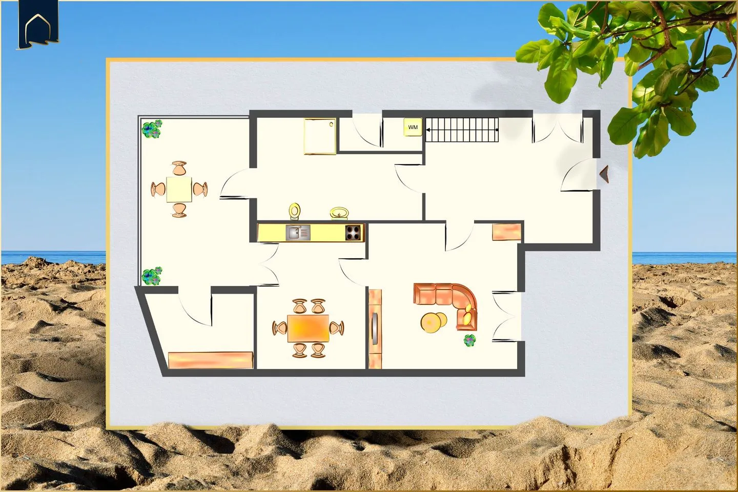 Insel Paradies Kamminke -