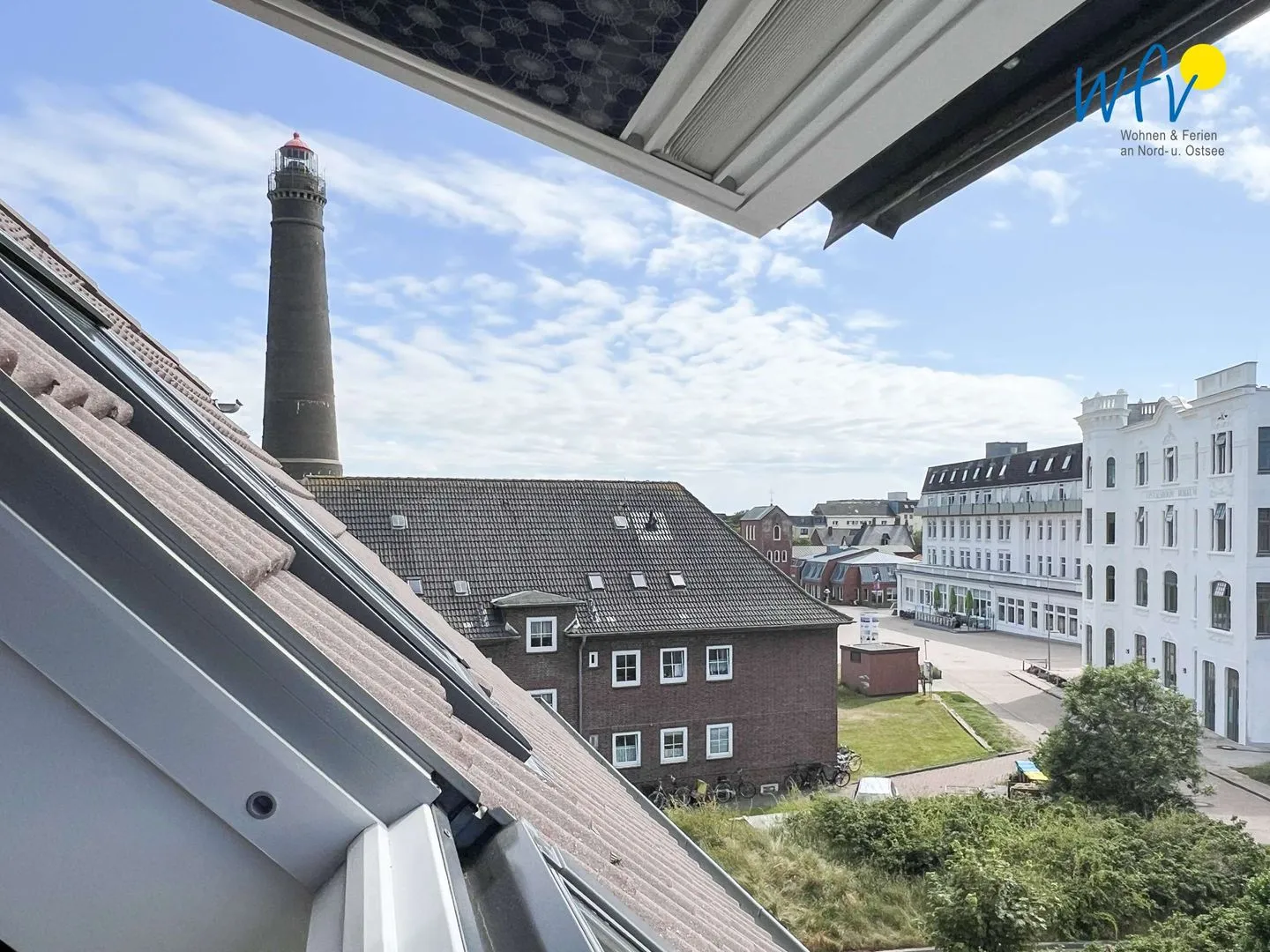 Apartmenthaus Roberta Ferienwohnung Meerblick Borkum - Blick auf Sehenswürdigkeit