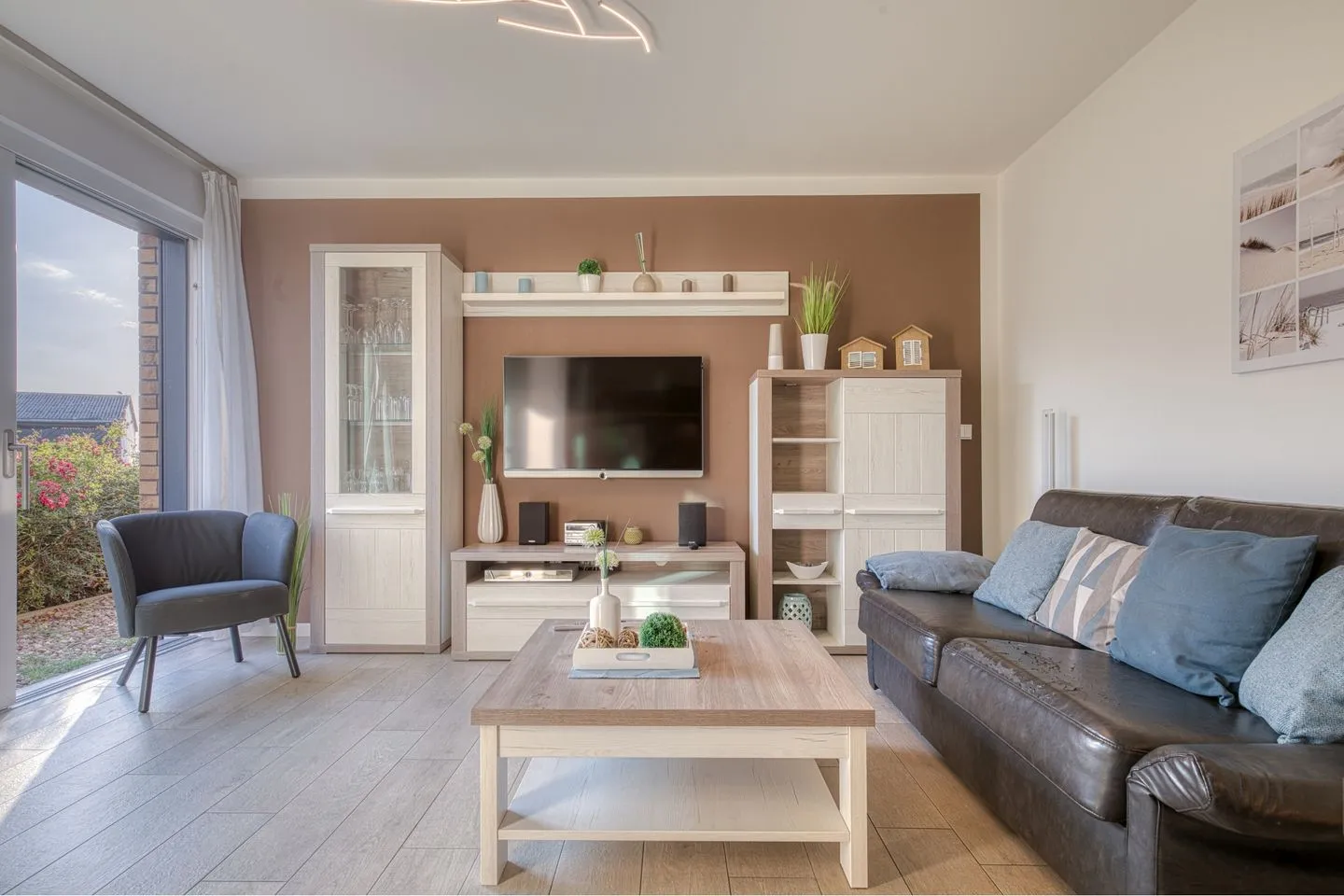 Müritztraum Waren (Müritz) - Ferienwohnung Müritztraum Wohnzimmer