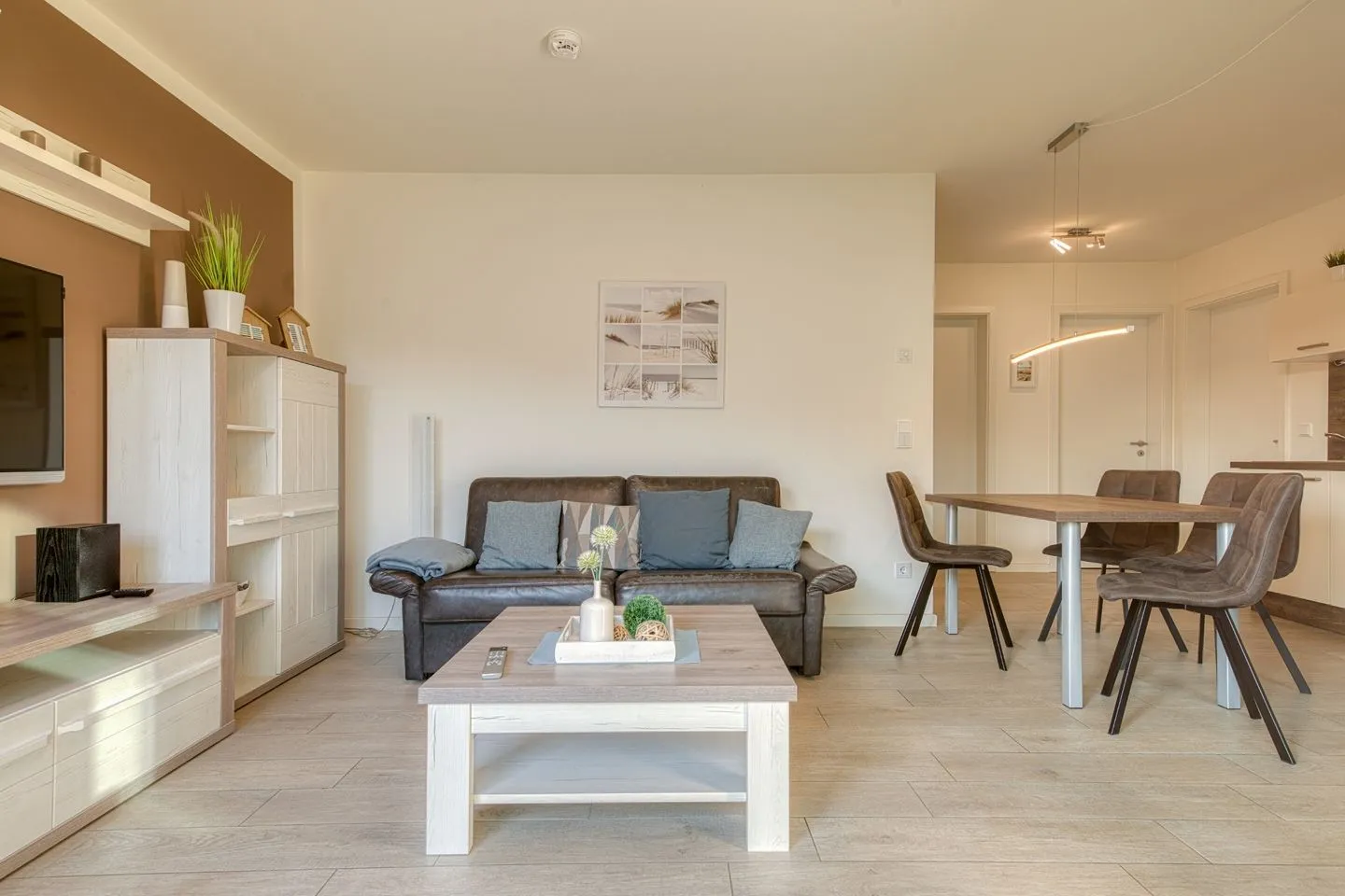 Müritztraum Waren (Müritz) - Ferienwohnung Müritztraum Wohnzimmer
