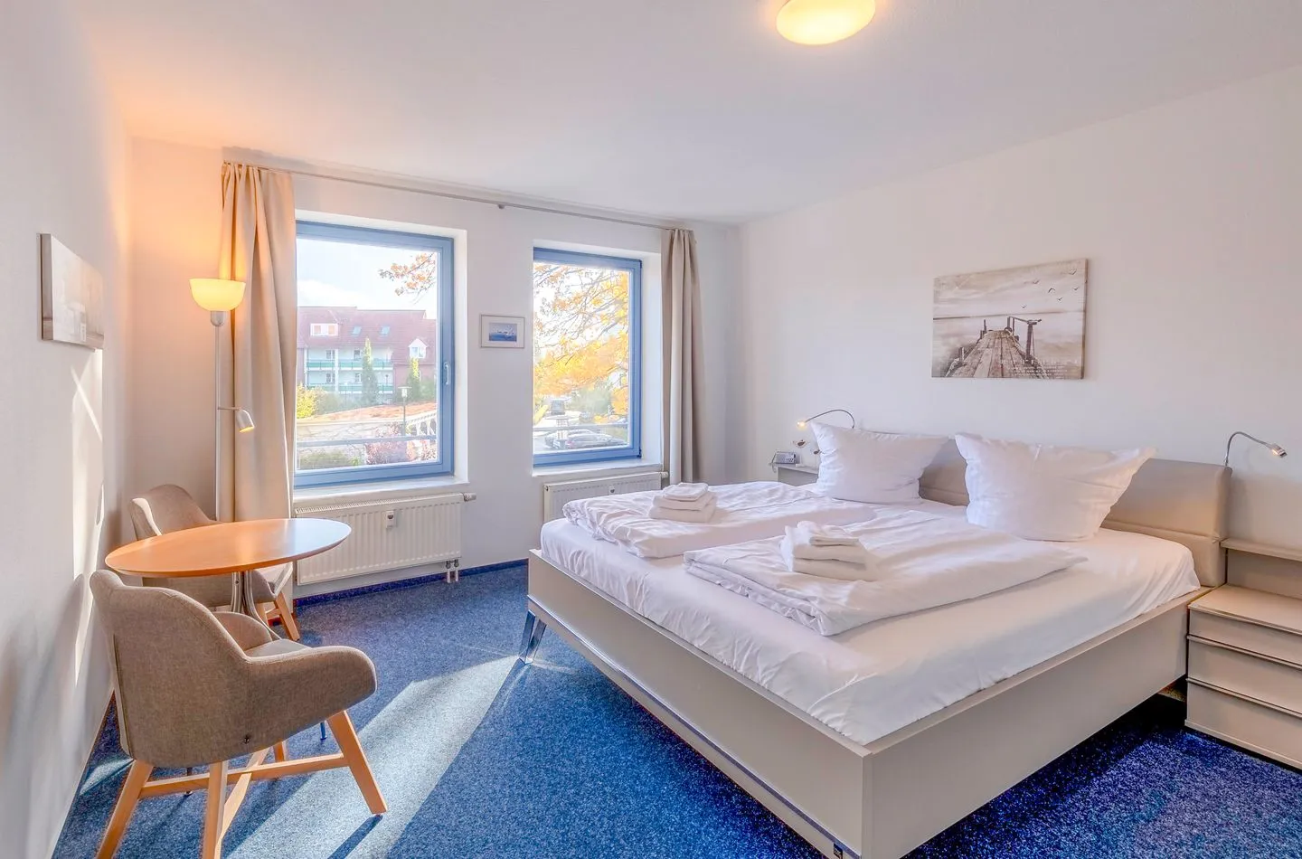 HafenLiebe Waren (Müritz) - Ferienwohnung HafenLiebe Waren (Müritz) - Schlafzimmer