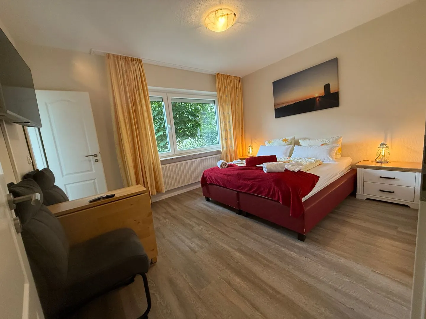 Haus Dithmarschen Wohnung 4 Büsum - Schlafzimmer