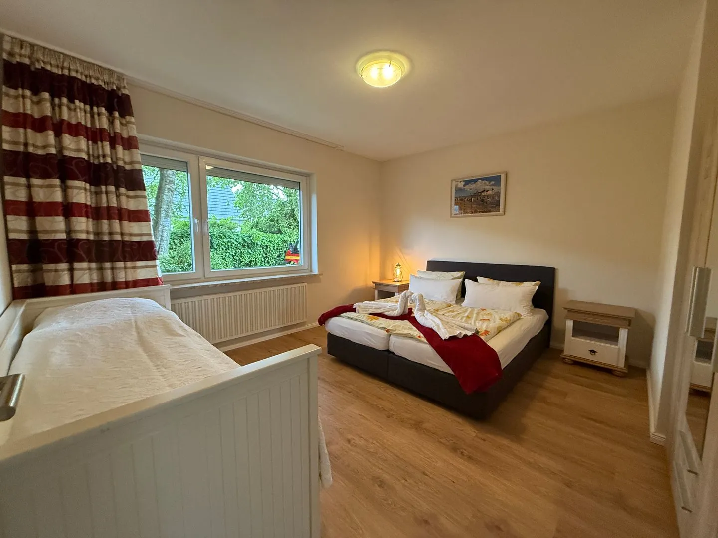 Haus Dithmarschen Wohnung 4 Büsum - Schlafzimmer