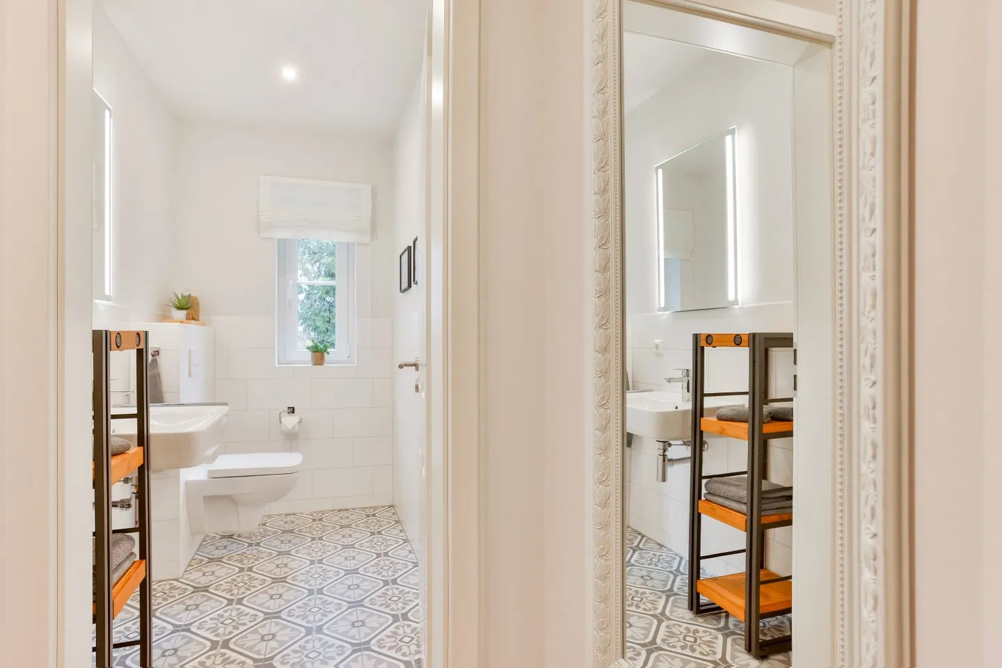Ferienhaus Hygge Wiek - Badezimmer