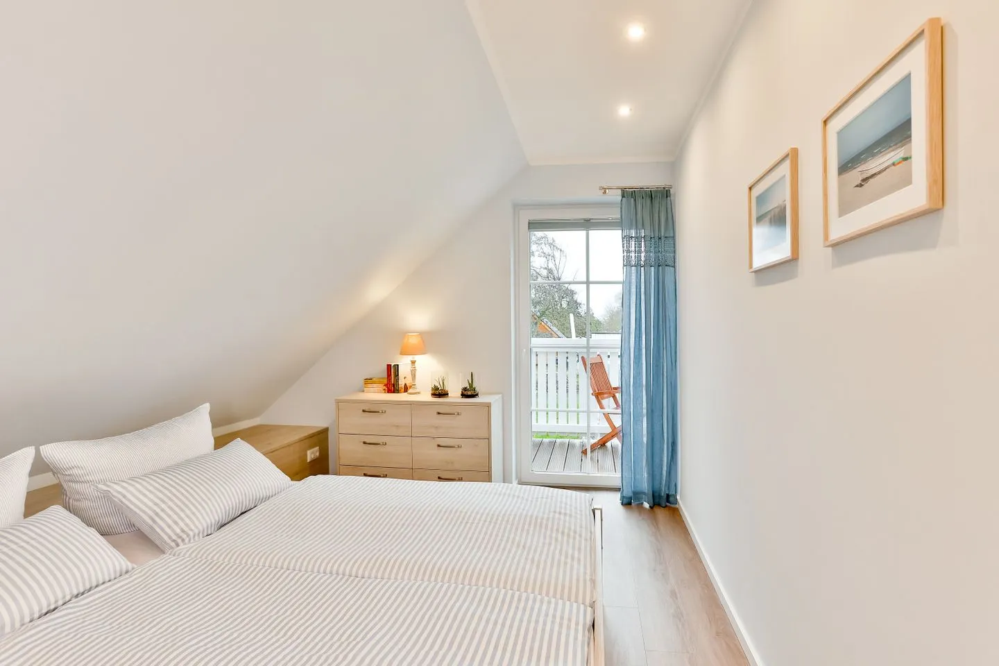Ferienhaus Hygge Wiek - Schlafzimmer