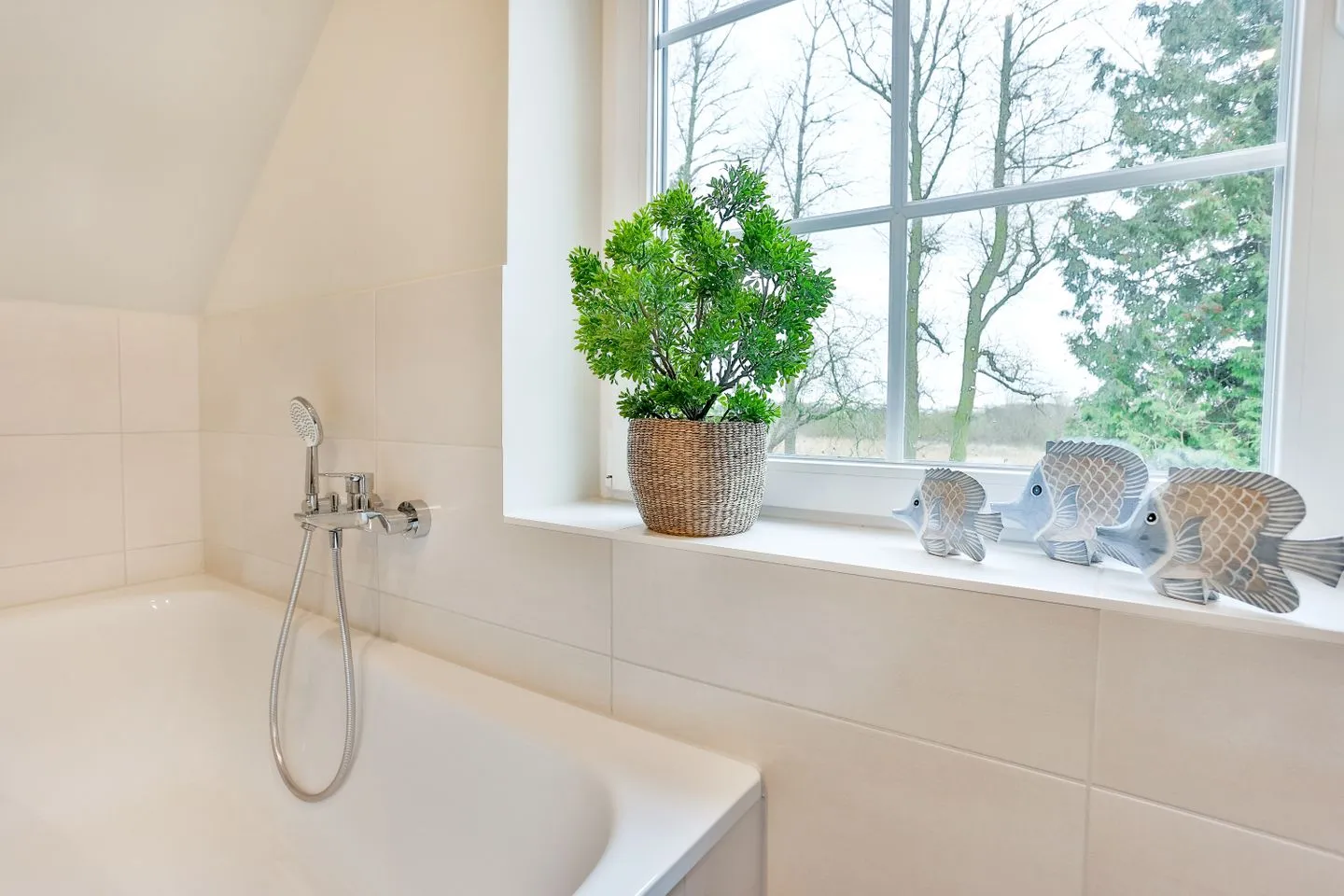 Ferienhaus Hygge Wiek - Badezimmer