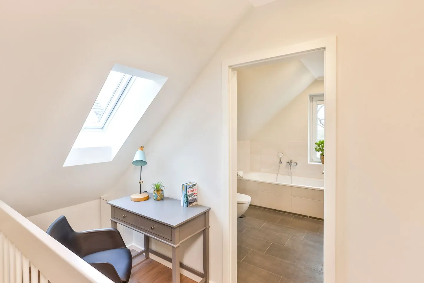Ferienhaus Hygge Wiek - Wohnzimmer