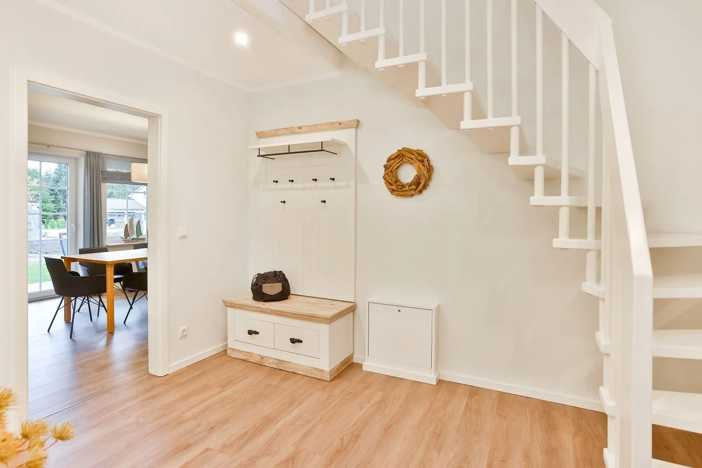 Ferienhaus Hygge Wiek - Wohnzimmer