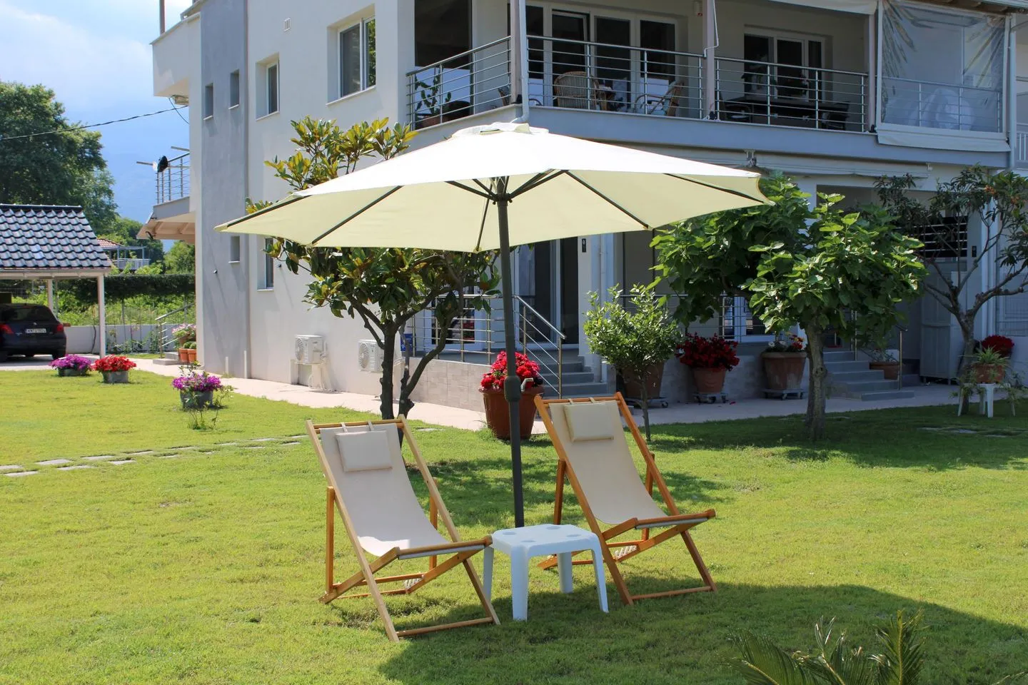 Kavadias Sea View 1 Skotina - Garden