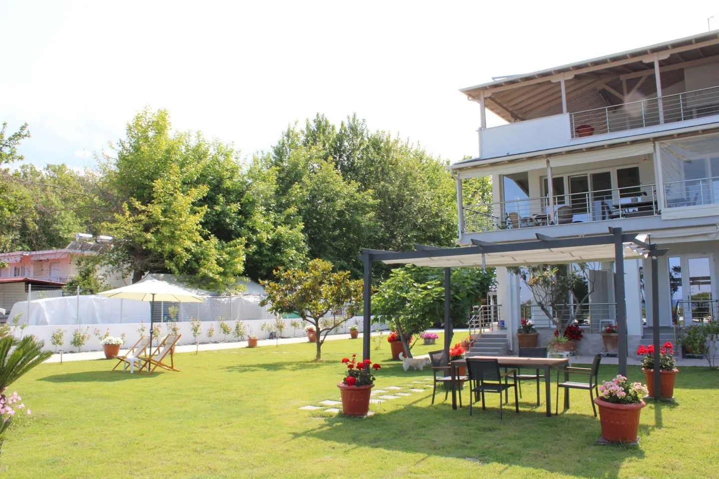 Kavadias Sea View 2 Skotina - Garden