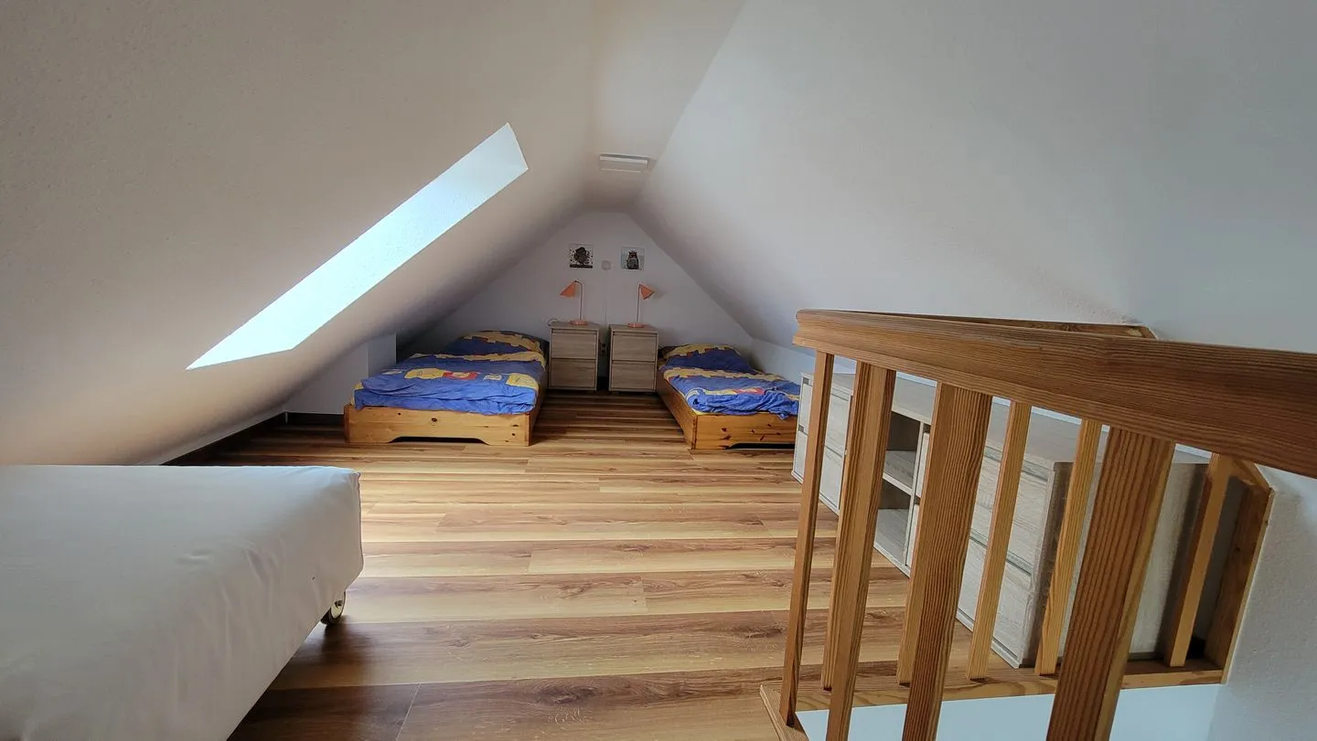Ferienhaus zum Kranichblick Garz OT Losentitz - Schlafzimmer