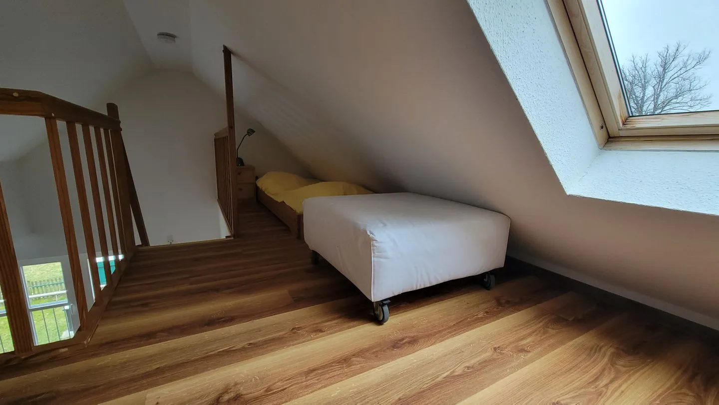 Ferienhaus zum Kranichblick Garz OT Losentitz - Schlafzimmer