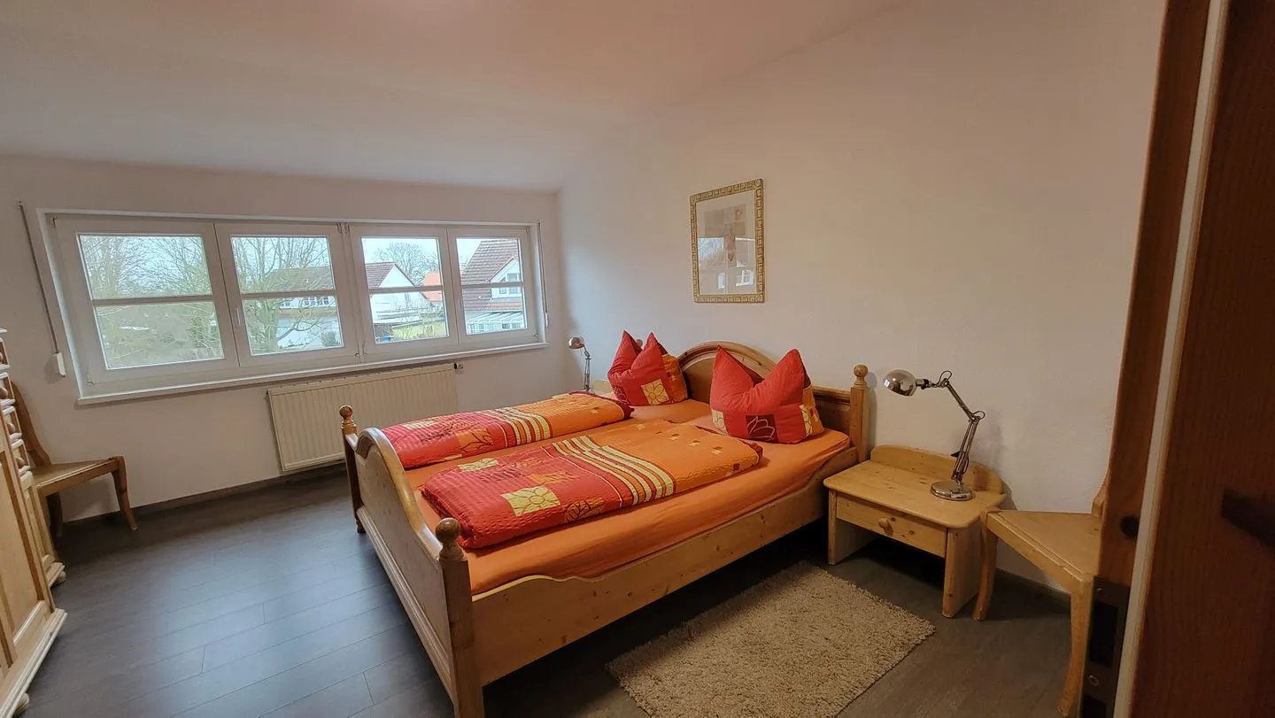 Ferienhaus zum Kranichblick Garz OT Losentitz - Schlafzimmer