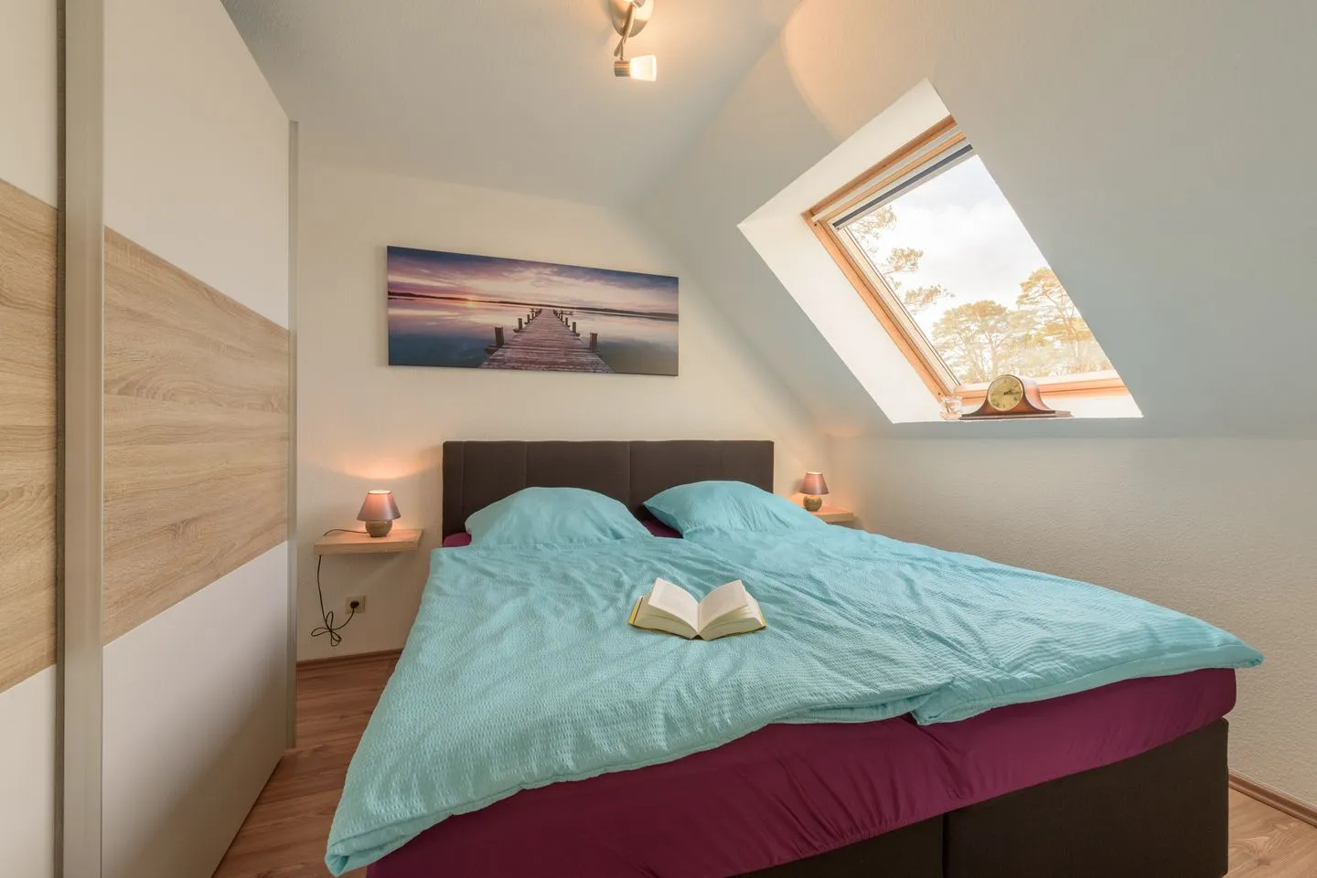 Ferienwohnung Lebensart Baabe - Schlafzimmer