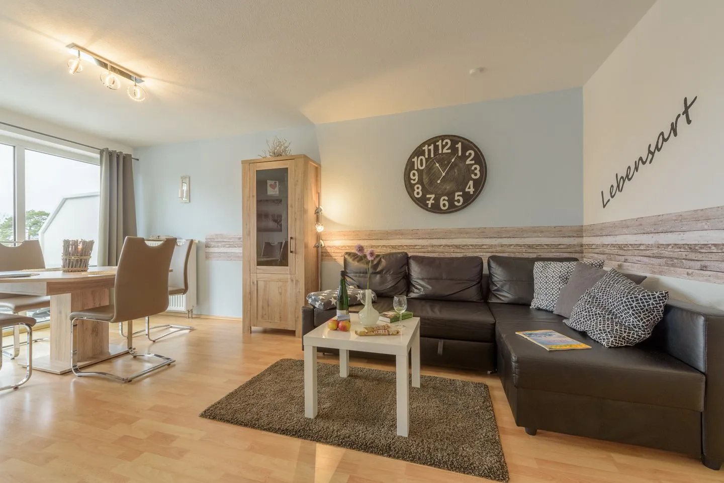 Ferienwohnung Lebensart Baabe - Wohnzimmer