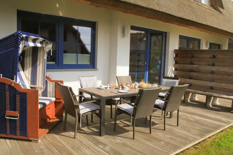 Seepferdchen Dranske - Terrasse