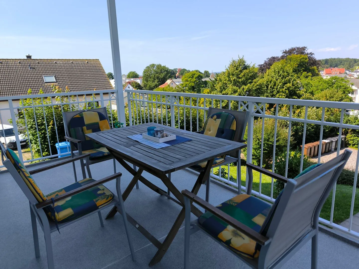 Schöne Aussicht - Balkon
