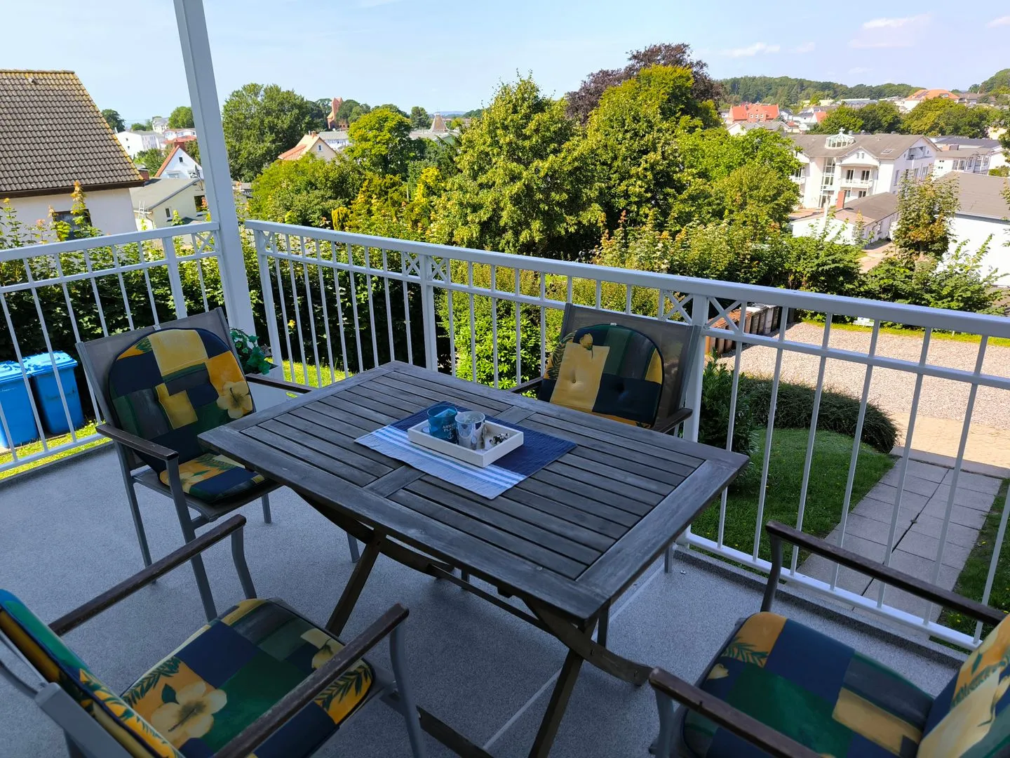 Schöne Aussicht - Balkon