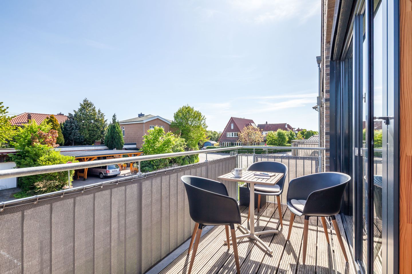 Wohnung Ebbe, Balkon