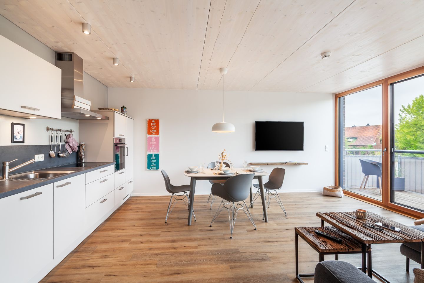 Wohnung Ebbe, Küche