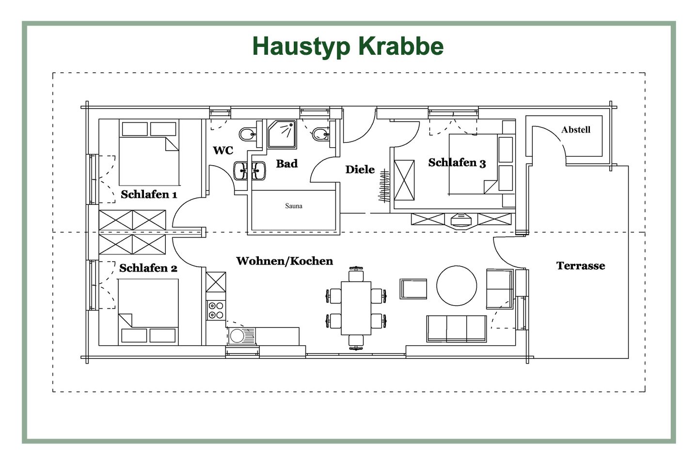 Grundriss – Huus Uul 