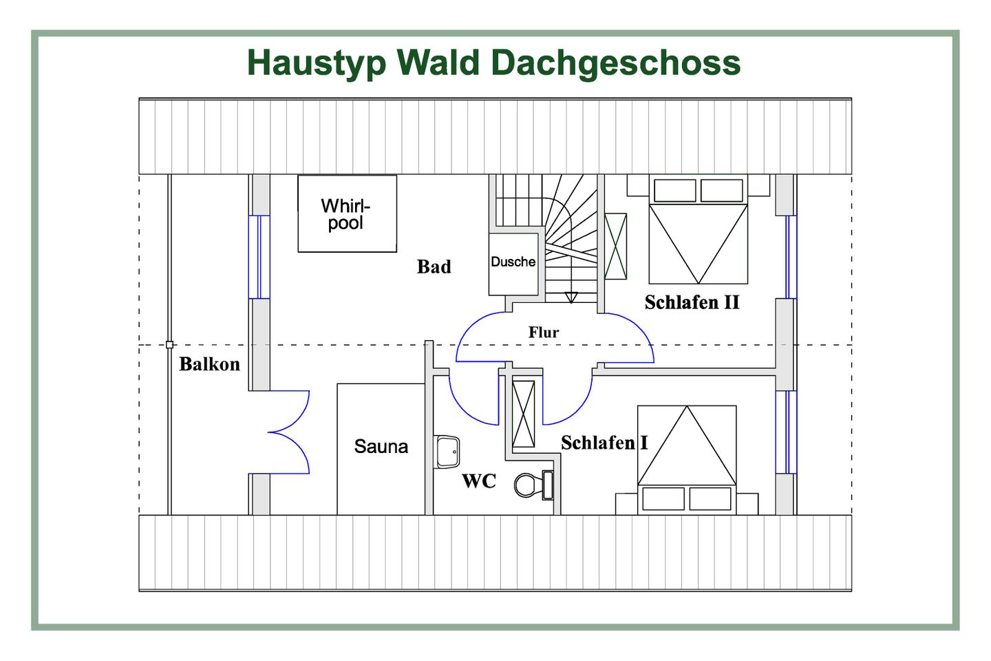 Grundriss – Huus Boombicker 2
