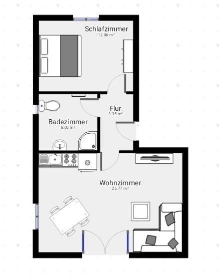 Ferienwohnung Küstenklang Breege-Juliusruh - Ferienwohnung Küstenklang-8