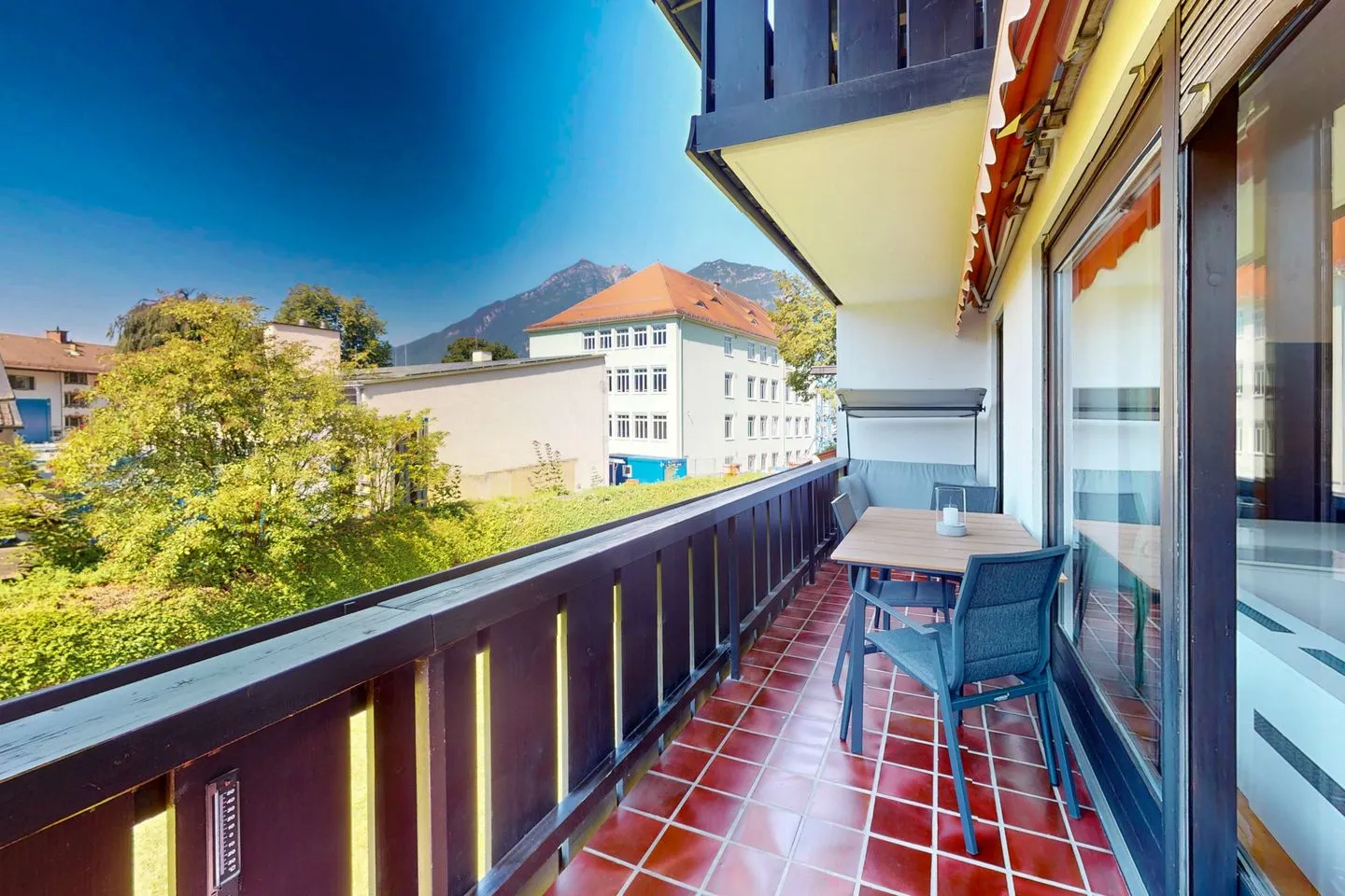Münchner5 Garmisch-Partenkirchen - Balkon